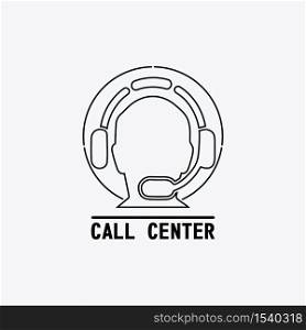 call center icon Vector illustration design