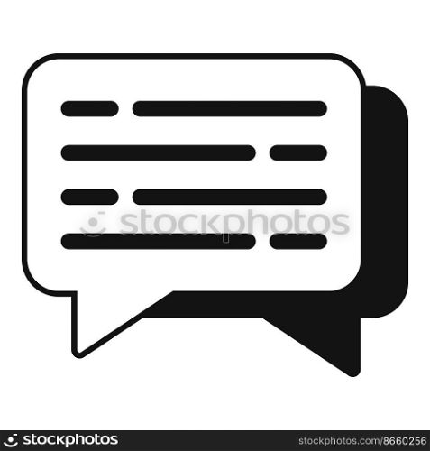 Call chat icon simple vector. Contact page. Info online. Call chat icon simple vector. Contact page