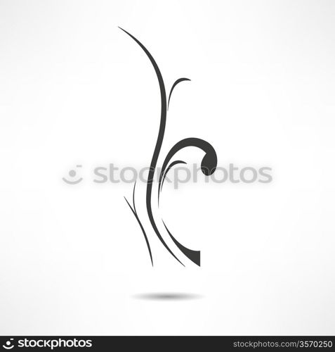 Calligraphic design element