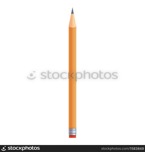 Calligraphy pencil icon. Cartoon of calligraphy pencil vector icon for web design isolated on white background. Calligraphy pencil icon, cartoon style