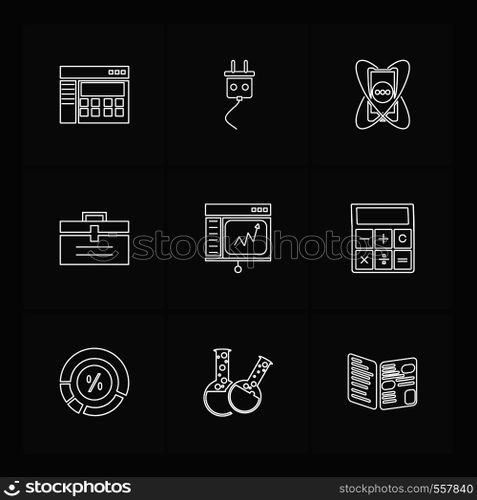 camcoder , camera , video , multimedia , computer , setting , percentage , chemical , news , keyboard, board , camera , messages ,icon, vector, design, flat, collection, style, creative, icons