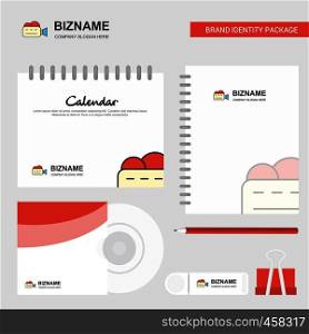 Camcoder Logo, Calendar Template, CD Cover, Diary and USB Brand Stationary Package Design Vector Template