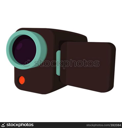 Camcorder icon. Cartoon illustration of camcorder vector icon for web. Camcorder icon, cartoon style