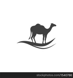 Camel Icon Vector illustration design template