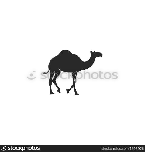 camel logo vector icon simple illustration design