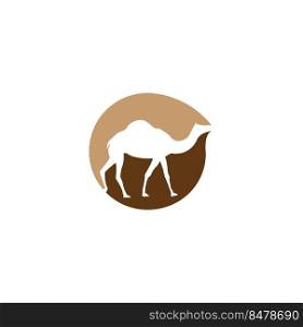 camel logo vector illustration design