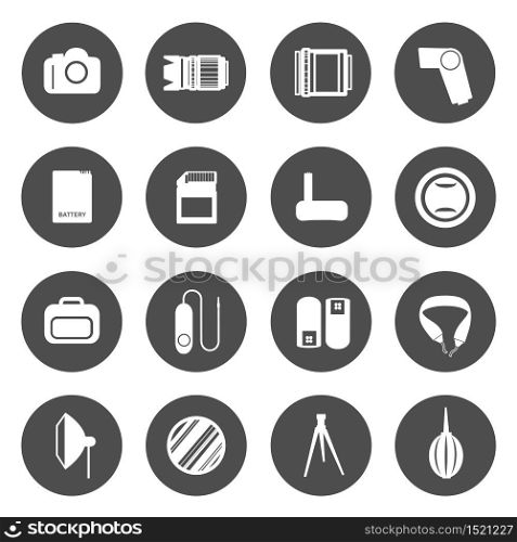 Camera Accessories Icons