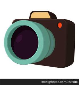 Camera icon. Cartoon illustration of camera vector icon for web. Camera icon, cartoon style