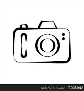 Camera Icon Design, Camera Isolated Symbol Vector Art Illustration. Camera Icon Design, Camera Isolated Symbol