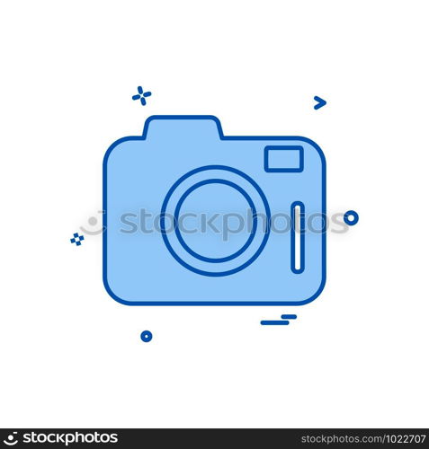 Camera icon design vector