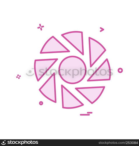 Camera icon design vector