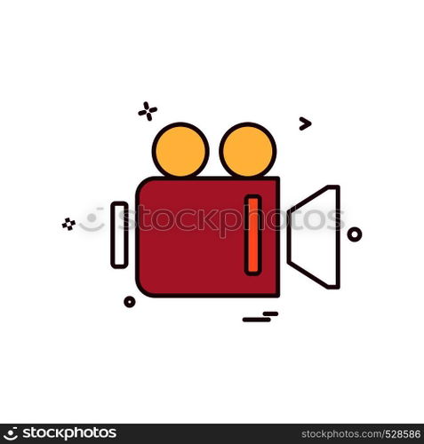 Camera icon design vector