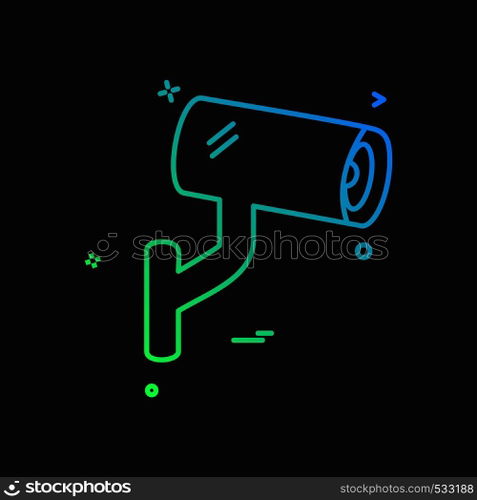 Camera icon design vector