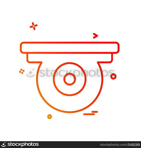 Camera icon design vector