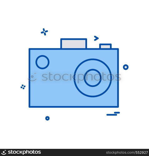 Camera icon design vector