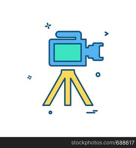 Camera icon design vector