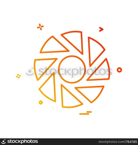 Camera icon design vector