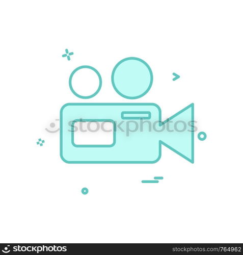 Camera icon design vector
