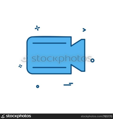 Camera icon design vector