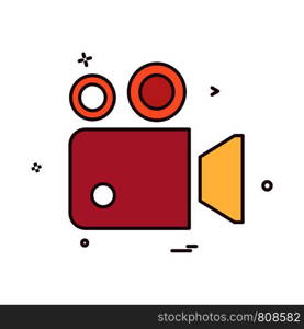 Camera icon design vector