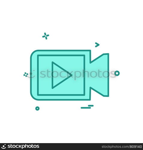 Camera icon design vector
