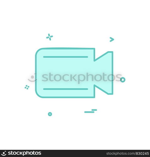 Camera icon design vector