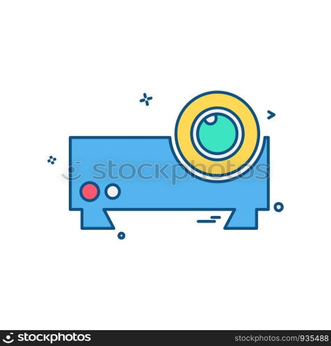 Camera icon design vector