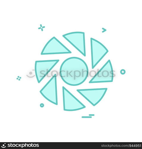 Camera icon design vector