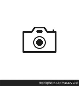 Camera icon in flat style. Vector illustration. Stock image. EPS 10.. Camera icon in flat style. Vector illustration. Stock image. 