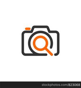 Camera Icon Logo Template Illustration Design. Vector EPS 10.