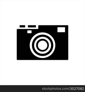 Camera Icon, Photo Camera Icon Vector Art Illustration. Camera Icon, Photo Camera Icon
