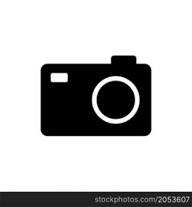 camera icon vector flat design