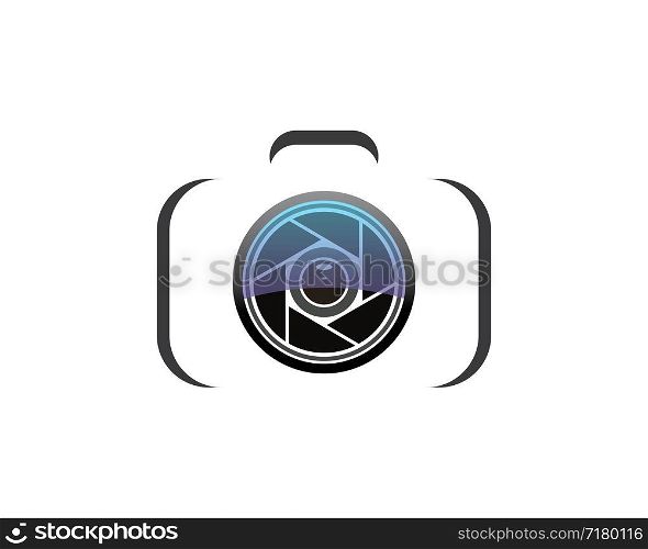 camera icon vector illustration design template