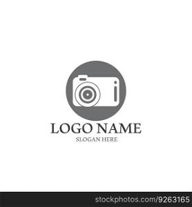 camera icon vector illustration template design