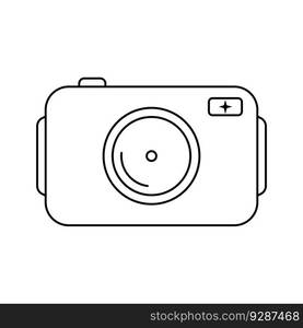 camera icon vector illustration template design