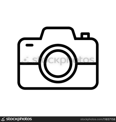 Camera Icon Vector Simple Design