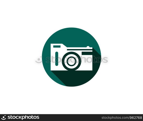 Camera icon vector template