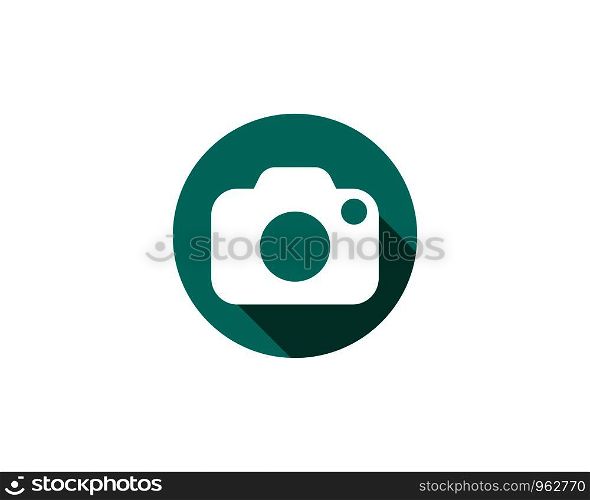 Camera icon vector template