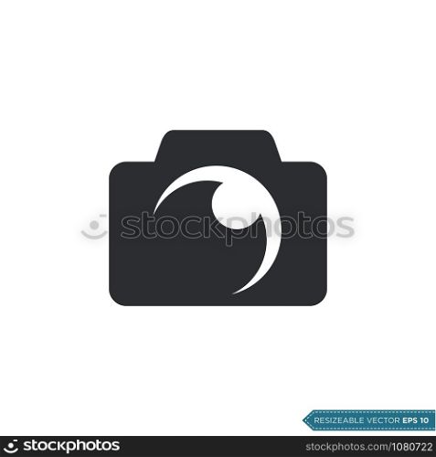 Camera Icon Vector Template Illustration Design