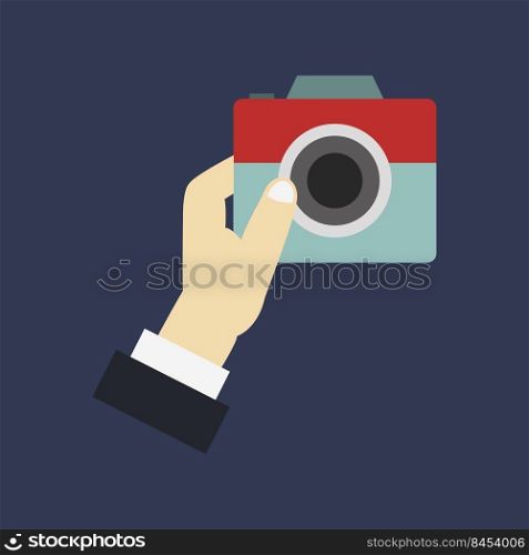 Camera in hand