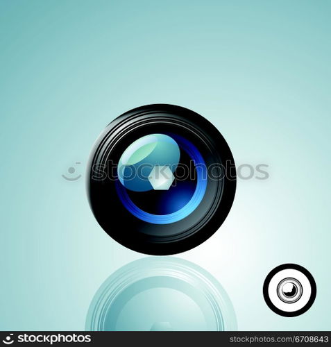 Camera Lens Button
