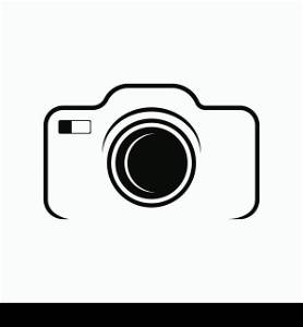 Camera logo icon vector template