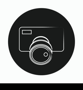 Camera logo icon vector template