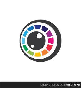 Camera logo images illustration design