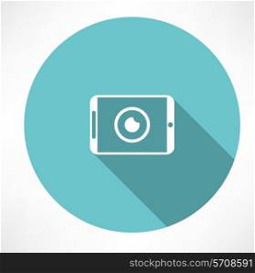 camera phone icon. Flat modern style vector illustration