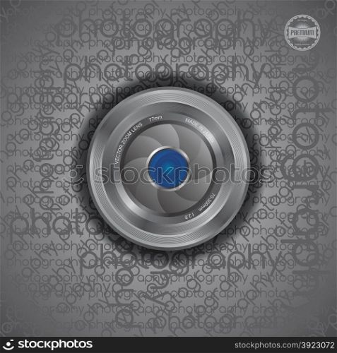 camera photo and video interface vector graphic art illustration. camera photo and video interface