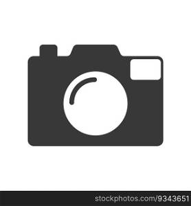 camera photography icon design vector
