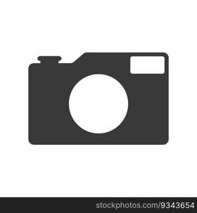 camera photography icon design vector