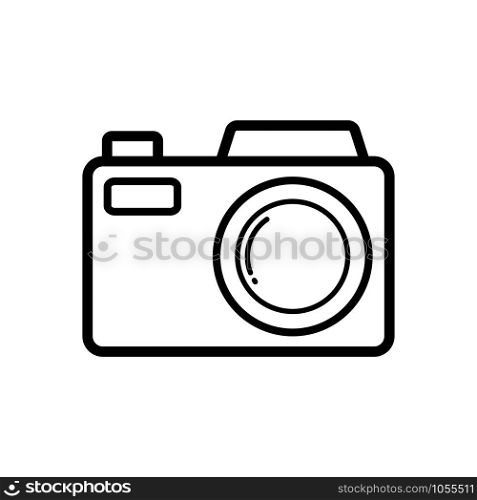 camera - photography icon vector design template
