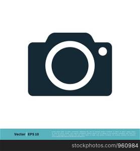 Camera Photography Icon Vector Logo Template Illustration Design. Vector EPS 10.